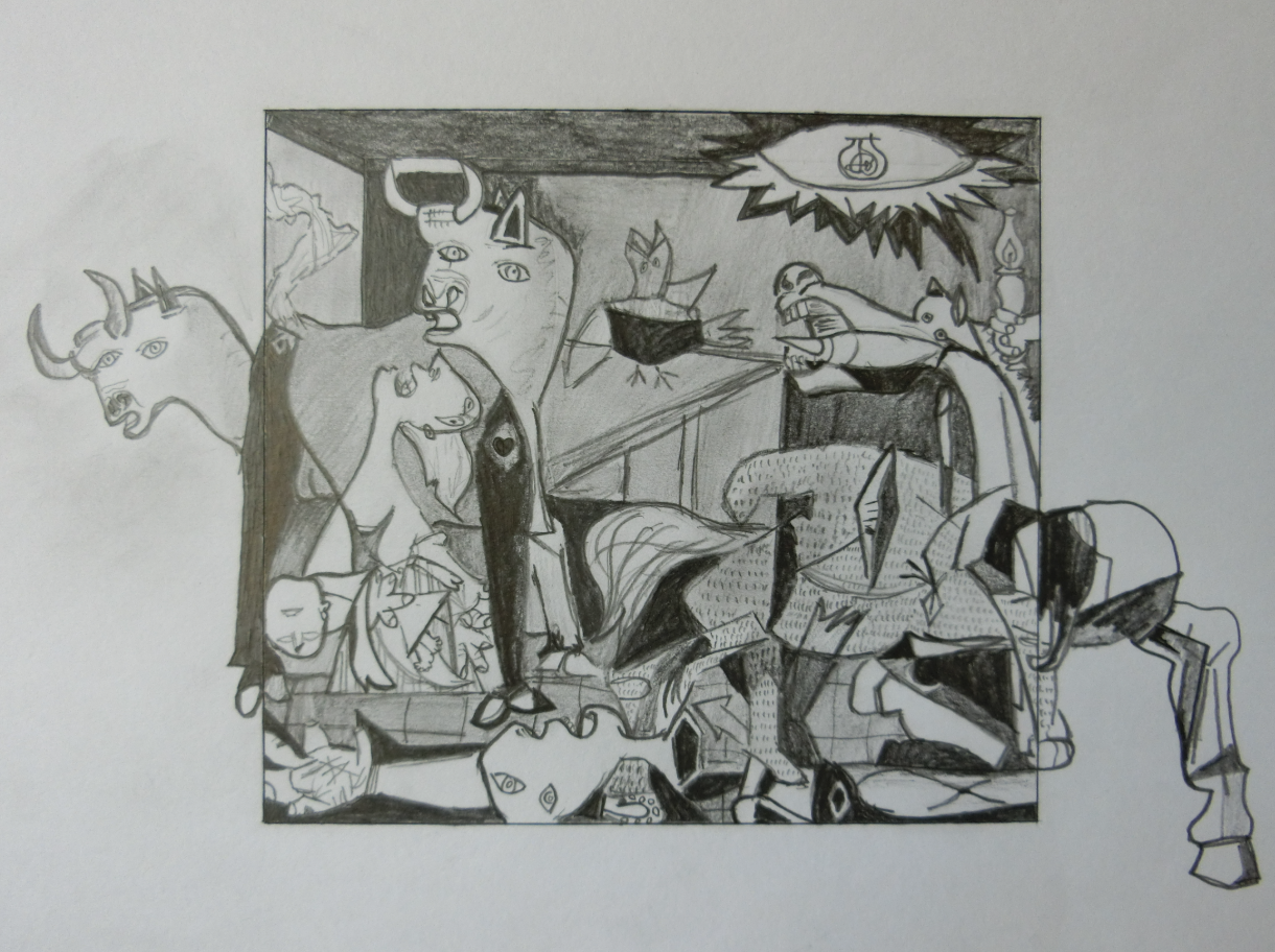 ゲルニカ 再解釈 額装済み パブロ・ピカソ『ゲルニカ』 | 東京書芸館